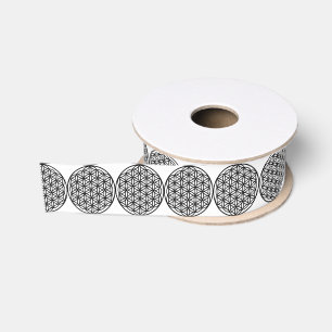Blume des Lebens, heilige Geometrie Ripsband