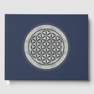 BLUME DES LEBENS - Heilige Geometrie Symbol Kunst  Gästebuch