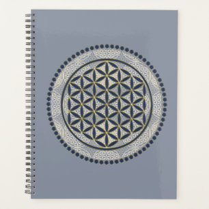 BLUME DES LEBENS - Heilige Geometrie Symbol Kunst Planer
