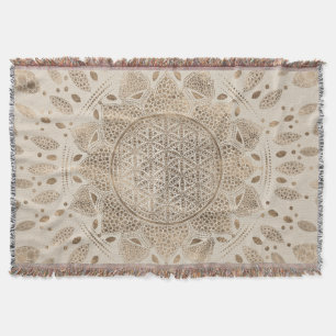 Blume des Lebens in Lotus Dot Decke