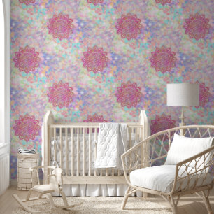 Blume des Lebens - Indien Mandala 7 Tapete
