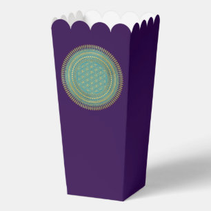Blume des Lebens - Indigene Mandala 1 Geschenkschachtel