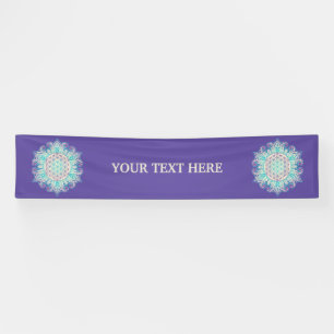 Blume des Lebens - Indische Mandala 2 Banner