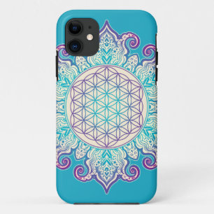 Blume des Lebens - Indische Mandala 2 Case-Mate iPhone Hülle