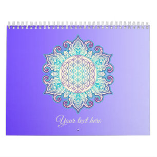 Blume des Lebens - Indische Mandala 2 Kalender