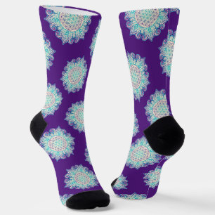 Blume des Lebens - Indische Mandala 2 Socken
