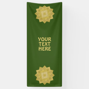 Blume des Lebens - Indische Mandala 4 Banner