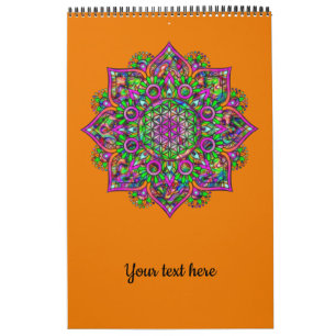 Blume des Lebens - Indisches Mandala 1 Kalender