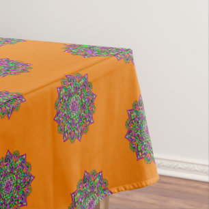 Blume des Lebens - Indisches Mandala 1 Tischdecke