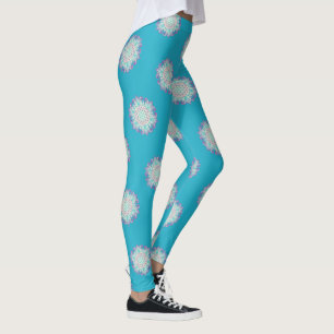 Blume des Lebens - Indisches Mandala 2 Leggings