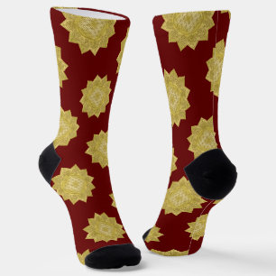 Blume des Lebens - Indisches Mandala 4 Socken