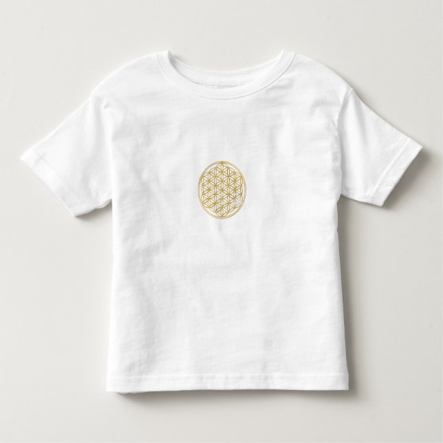 Blume des Lebens | klein Kleinkind T-shirt (Vorderseite)