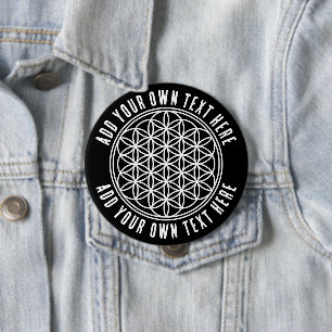 BLUME DES LEBENS - Kontur des Geometriezeichens "S Button
