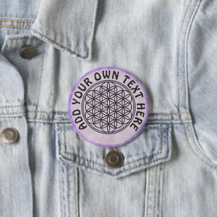 BLUME DES LEBENS - Kontur des Geometriezeichens "S Button
