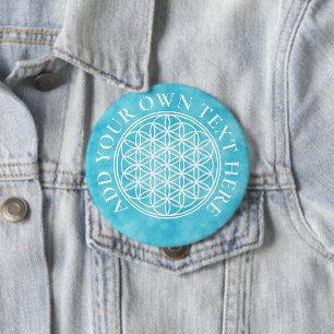 BLUME DES LEBENS - Kontur des Geometriezeichens "S Button