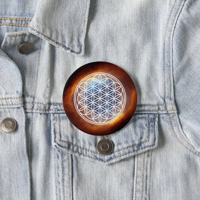 BLUME DES LEBENS - Kontur des Geometriezeichens "S Button (Beispiel)