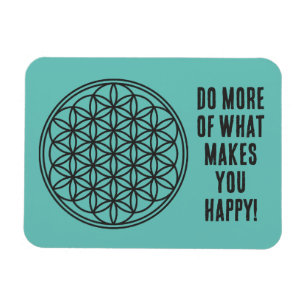 BLUME DES LEBENS - Kontur des Geometriezeichens "S Magnet