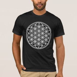 BLUME DES LEBENS - Kontur des Geometriezeichens "S T-Shirt