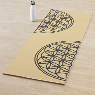 BLUME DES LEBENS - Kontur des Geometriezeichens "S Yogamatte