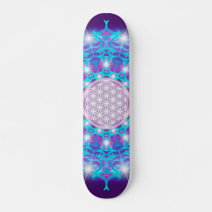 BLUME DES LEBENS/LEBENS DES Lebens "Stars Mandala" Skateboard