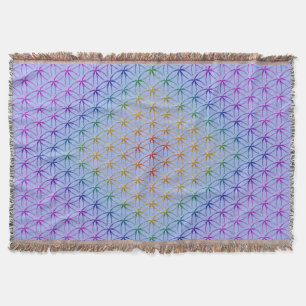 Blume des Lebens / Lebensgefühl - Chakra-Muster Decke