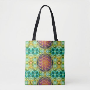 Blume des Lebens / Lebensgefühl - Fraktal 2 Tasche