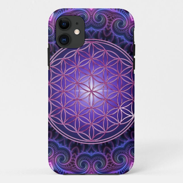 BLUME DES LEBENS / Lebensgefühl - Mandala I Case-Mate iPhone Hülle (Rückseite)