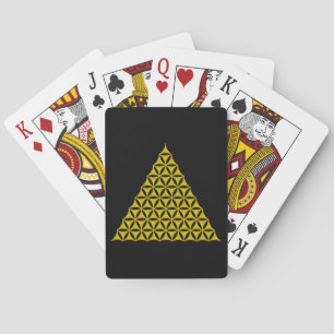 Blume des Lebens / Lebensgefühl - Pyramide Spielkarten