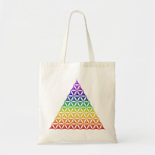 Blume des Lebens / Lebensgefühl - Pyramidenschakra Tragetasche