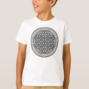 Blume des Lebens / Lebensgefühl - Schaltfläche IX T-Shirt