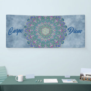Blume des Lebens - Mandala Indien Stil 1 Banner
