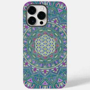 Blume des Lebens - Mandala Indien Stil 1 Case-Mate iPhone 14 Pro Max Hülle