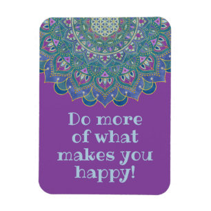 Blume des Lebens - Mandala Indien Stil 1 Magnet