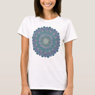 Blume des Lebens - Mandala Indien Stil 1 T-Shirt