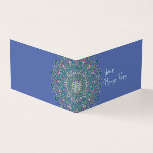 Blume des Lebens - Mandala Indien Stil 1 Visitenkarten