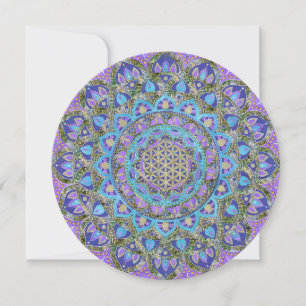 Blume des Lebens - Mandala Indien Stil 2