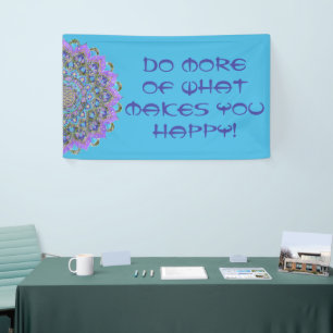 Blume des Lebens - Mandala Indien Stil 2 Banner