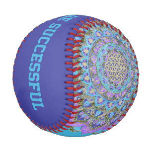 Blume des Lebens - Mandala Indien Stil 2 Baseball