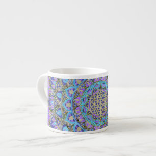 Blume des Lebens - Mandala Indien Stil 2 Espressotasse