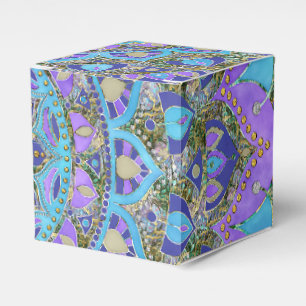 Blume des Lebens - Mandala Indien Stil 2 Geschenkschachtel