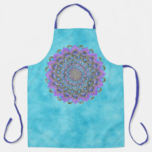 Blume des Lebens - Mandala Indien Stil 2 Schürze