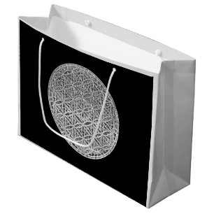 BLUME DES LEBENS - Medaille Silver Große Geschenktüte