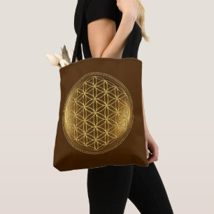 BLUME DES LEBENS - Medaillon der Heiligen Geometri Tasche
