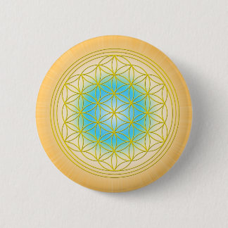 Blume DES Lebens Motiv 2 Button