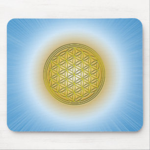 Blume des Lebens Mousepad