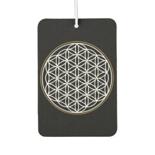 BLUME DES LEBENS MYSTISCHES SYMBOL AUTOLUFTERFRISCHER