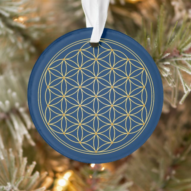 Blume des Lebens Ornament (Baum)