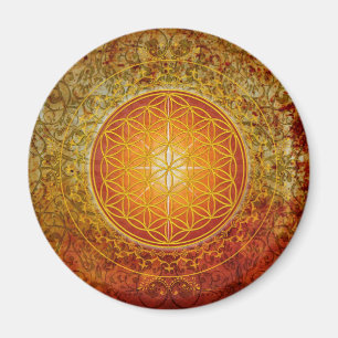 Blume des Lebens - Ornament III Magnet