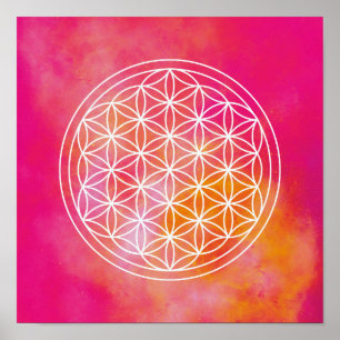 Blume des Lebens Poster