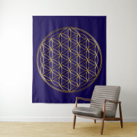 BLUME DES LEBENS - Sacred Geometry Symbol gold 2